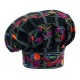 Cappello da cuoco/chef/pasticcere unisex con stampe colorate - Egochef