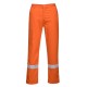 Pantalone da lavoro Bizweld Iona con mezza vita elasticizzata per benzinai, pompieri - Portwest