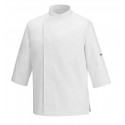 Giacca da lavoro cuoco unisex Sleeves manica 3/4 e bottoni a pressione - Egochef