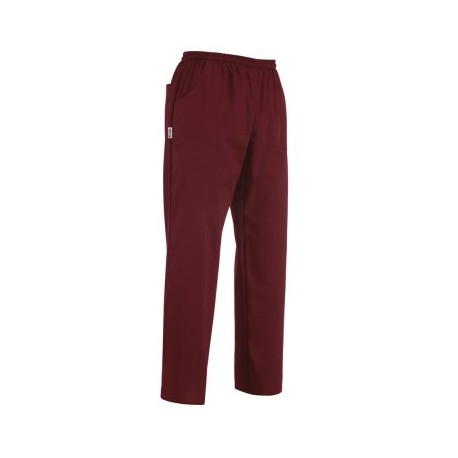 Pantalone da lavoro unisex colorato con elastico per 100% microfibrainfermieri - Egochef